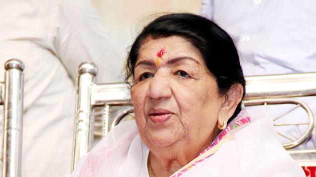 Singer Lata Mangeshkar (HT File) Singer Lata Mangeshkar (HT File)