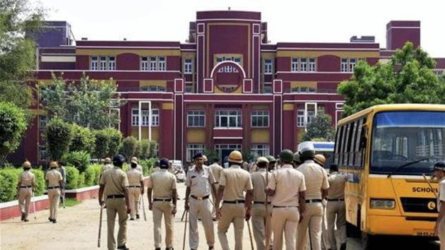 Gurgaon Police summons owners of the Ryan International School for questioning on September 26 over the murder of an eight-year-old Class 2 student(PTI File Photo)