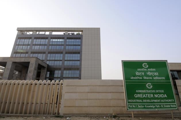 As per policy, the Greater Noida authority had, since 2007 onwards, allotted group housing land against payment on instalments basis. (Sunil Ghosh/HT FILE) As per policy, the Greater Noida authority had, since 2007 onwards, allotted group housing land against payment on instalments basis. (Sunil Ghosh/HT FILE)