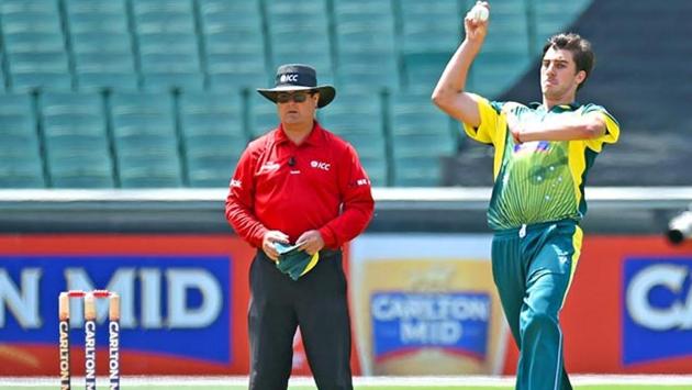 Pat Cummins has been a pillar in the Australian pace attack in the ongoing limited overs cricket series in India.(AFP)