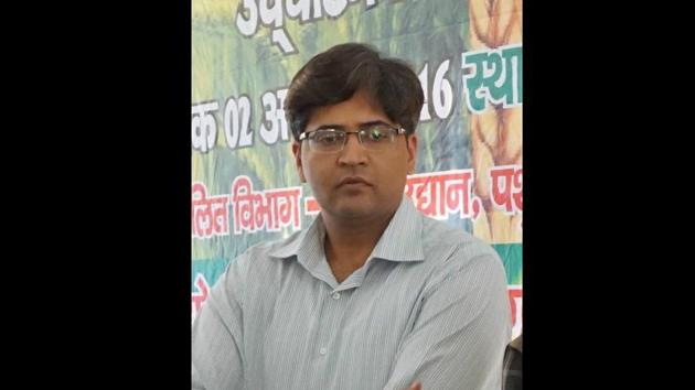 Dr Iqbal Ahmad, district magistrate of Champawat district in Uttarakhand. Dr Iqbal Ahmad, district magistrate of Champawat district in Uttarakhand.