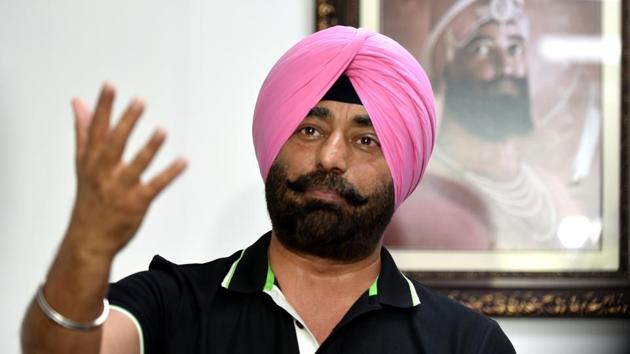 Leader of opposition in the Punjab assembly Sukhpal Khaira(HT File)