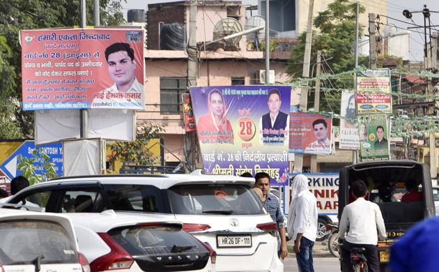 While 34 candidates are in the age of 35, a total of 39 nominees are in the age group of 40. (Sanjeev Verma/HT PHOTO) While 34 candidates are in the age of 35, a total of 39 nominees are in the age group of 40. (Sanjeev Verma/HT PHOTO)