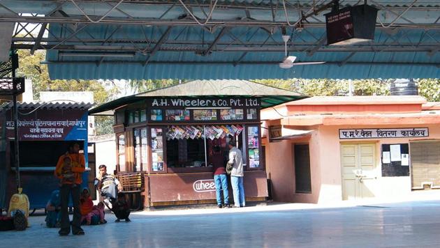 A Wheeler bookstore at the Sawai Madhopur railway station in Rajasthan.(Photo: Wikipedia)