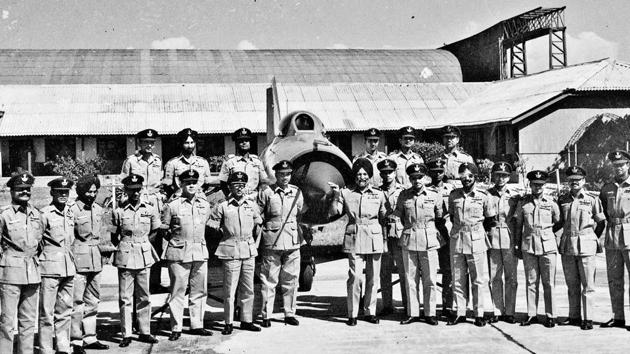 The then Air Chief Marshal Arjan Singh visiting the MiG-21 squadrons based at Tezpur in Assam in the late 1960s. (Bharat-Rakshak.com) The then Air Chief Marshal Arjan Singh visiting the MiG-21 squadrons based at Tezpur in Assam in the late 1960s. (Bharat-Rakshak.com)