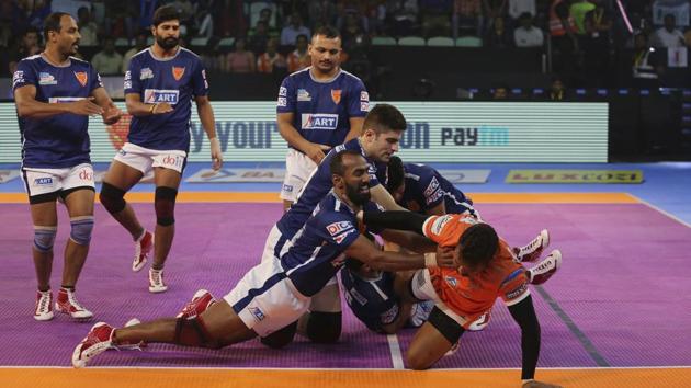 Pro Kabaddi League: Puneri Paltan Beat Dabang Delhi 34-29 - Hindustan Times