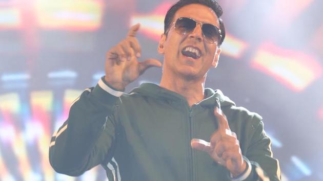 Actor Akshay Kumar feels that entertainment is the greatest form of medicine India has to offer.(Manoj Verma/HT Photo)