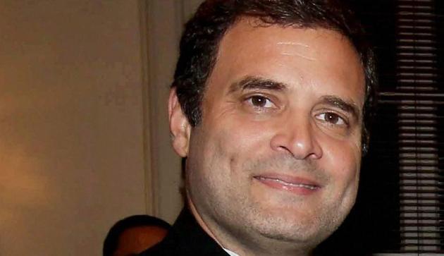 Congress vice president Rahul Gandhi at the University in New Jersey on Wednesday.(PTI Photo) Congress vice president Rahul Gandhi at the University in New Jersey on Wednesday.(PTI Photo)
