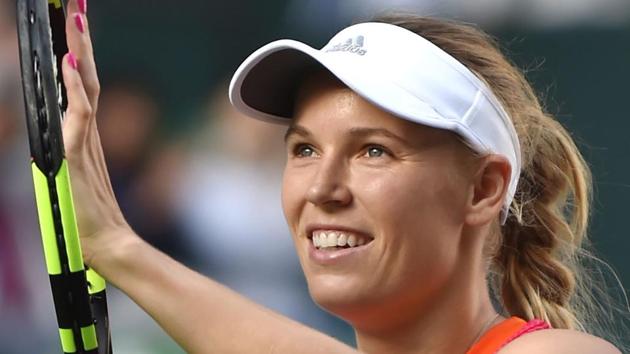 Caroline Wozniacki celebrates her win over Anastasia Pavlyuchenkova in the Pan Pacific Open final. (AFP) Caroline Wozniacki celebrates her win over Anastasia Pavlyuchenkova in the Pan Pacific Open final. (AFP)