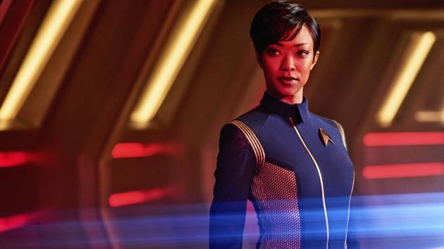 Sonequa Martin-Green leads the new crew into bold new adventures.