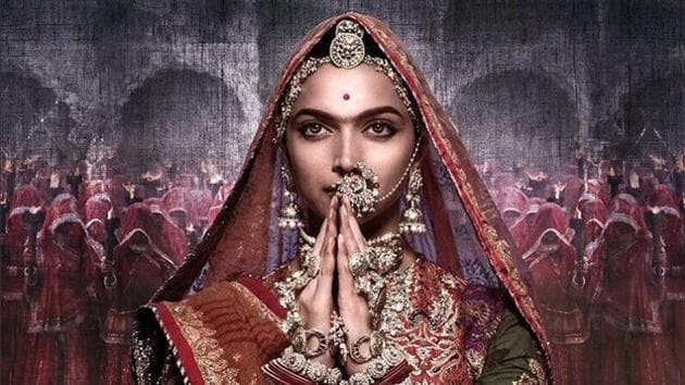 Bollywood actor Deepika Padukone sports a unibrow in the poster of her new film, Padmavati.(Poster)