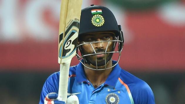 Indian cricketer Hardik Pandya has been in prime form against Australia in the ongoing ODI series. (AFP) Indian cricketer Hardik Pandya has been in prime form against Australia in the ongoing ODI series. (AFP)