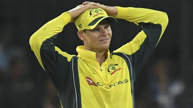 Australian cricket team captain Steve Smith during the 3rd ODI cricket match against India at Holkar Stadium in Indore. (PTI) Australian cricket team captain Steve Smith during the 3rd ODI cricket match against India at Holkar Stadium in Indore. (PTI)