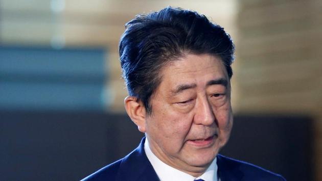 Japan's Prime Minister Shinzo Abe speaks to media after North Korea's missile launch, at his official residence in Tokyo, Japan, September 15. (REUTERS) Japan's Prime Minister Shinzo Abe speaks to media after North Korea's missile launch, at his official residence in Tokyo, Japan, September 15. (REUTERS)