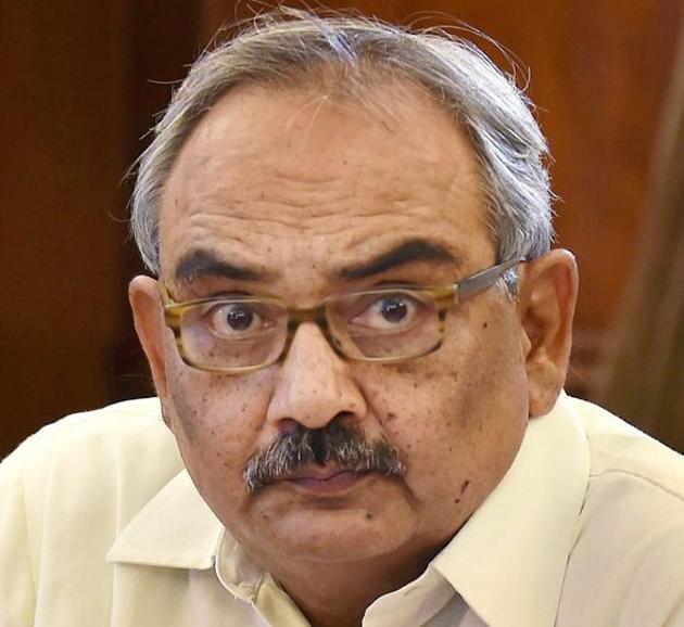Rajiv Mehrishi’s tenure will be of about three years. The CAG is appointed for a term of six years or till the incumbent attains the age of 65 years, whichever is earlier.(PTI File Photo)