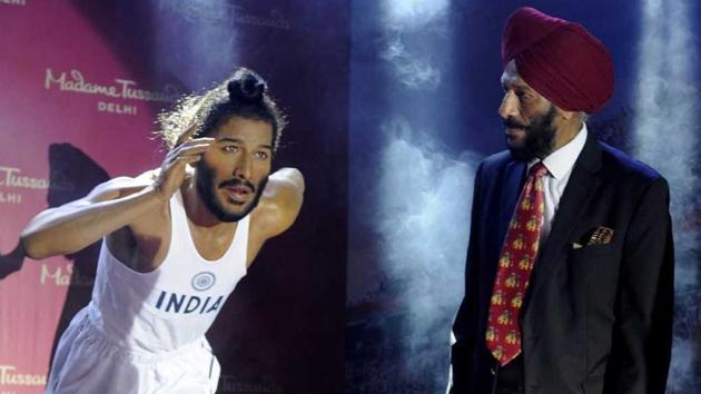 Milkha Singh, who missed a medal at 1960 Rome Olympic medal by a whisker, finishing fourth in the 400m final. (Keshav Singh/Hindustan Times) Milkha Singh, who missed a medal at 1960 Rome Olympic medal by a whisker, finishing fourth in the 400m final. (Keshav Singh/Hindustan Times)
