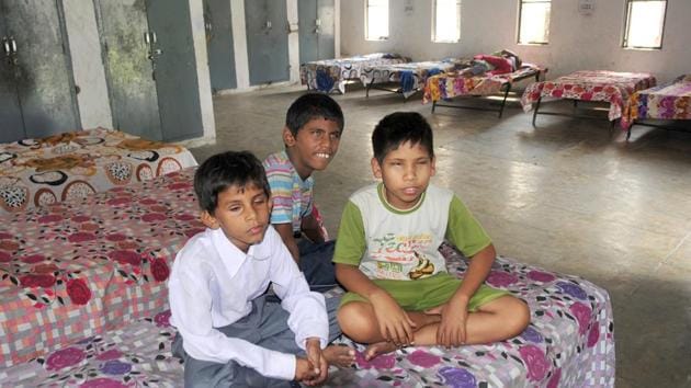 Visually impaired students at Braille Bhawan in Ludhiana. (Gurminder Singh/HT) Visually impaired students at Braille Bhawan in Ludhiana. (Gurminder Singh/HT)