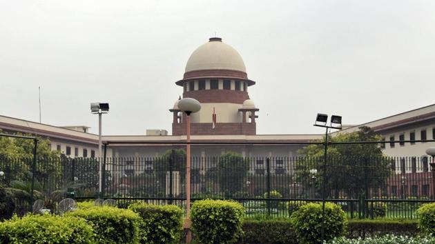 Supreme Court in New Delhi. (HT File Photo) Supreme Court in New Delhi. (HT File Photo)