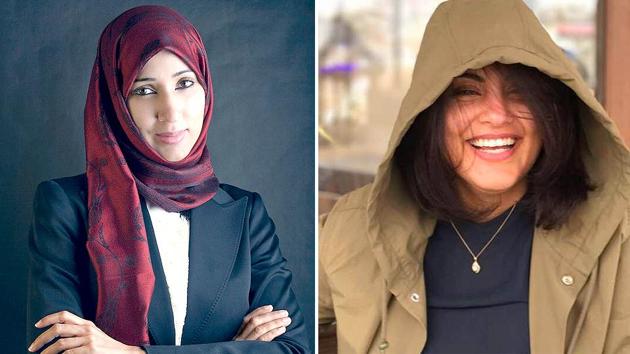 Combination image of Manal al-Sharif and Loujain al-Hathloul. (Wikicommons/Facebook) Combination image of Manal al-Sharif and Loujain al-Hathloul. (Wikicommons/Facebook)
