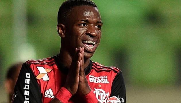 Vinicius Junior, who will join Real Madrid in July 2018 for £39.6 million, is the star of the Brazil Under-17 football team which will take part in the FIFA U-17 World Cup. Brazil begin their preparation with a friendly match against New Zealand in Mumbai on Thursday.(Getty Images)
