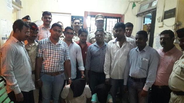 The two were held by the Virar police.(HT)