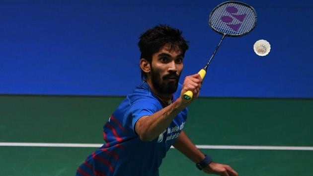 Kidambi Srikanth is the highest ranked Indian men’s singles badminton player in the world at No.8.(AFP)