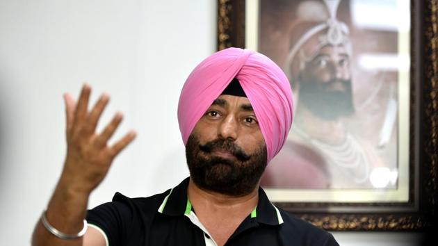 Leader of opposition in Punjab assembly, Sukhpal Singh Khaira(HT File Photo)