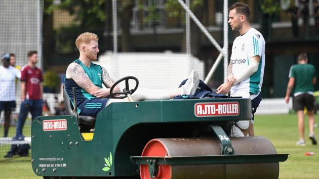 England cricket team players Ben Stokes and Alex Hales were banned indefinitely following the release of a video that shows the brawl that led to the former’s arrest in Bristol.(Getty Images)