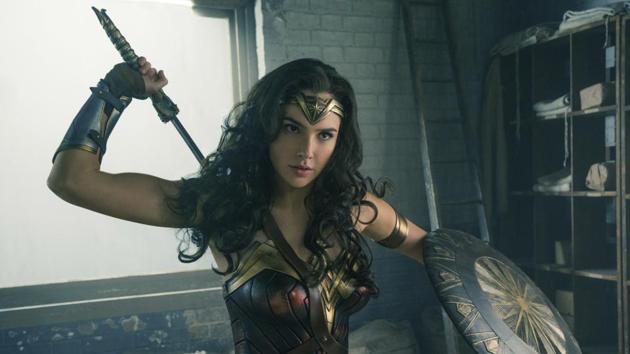 This image released by Warner Bros. Entertainment shows Gal Gadot in a scene from Wonder Woman.(AP)