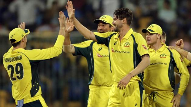 Australia defeated India by 21 runs in the 4th ODI encounter in Bangalore. (AP) Australia defeated India by 21 runs in the 4th ODI encounter in Bangalore. (AP)