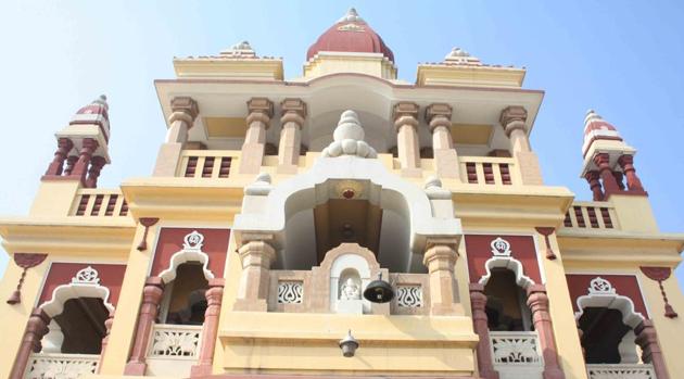 Shri Lakshmi Narayan temple, popularly called Birla Mandir, is spread over seven acres in central Delhi.(Mayank Austen Soofi/HT Photos)