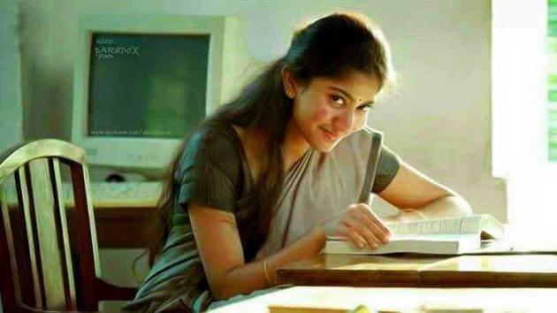 Sai Pallavi in a shot from her hit Malayalam film Premam.