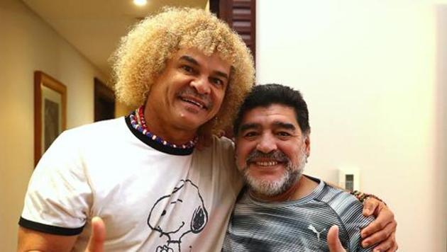 Diego Maradona is expected to participate in a football conclave alongside celebrities like Indian cricket team captain Sourav Ganguly. The event will be a closed-door affair. (FIFA via Getty Images) Diego Maradona is expected to participate in a football conclave alongside celebrities like Indian cricket team captain Sourav Ganguly. The event will be a closed-door affair. (FIFA via Getty Images)