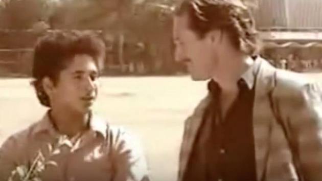 Tom Alter was the one to interview Sachin Tendulkar for the first time on Television.(Twitter)