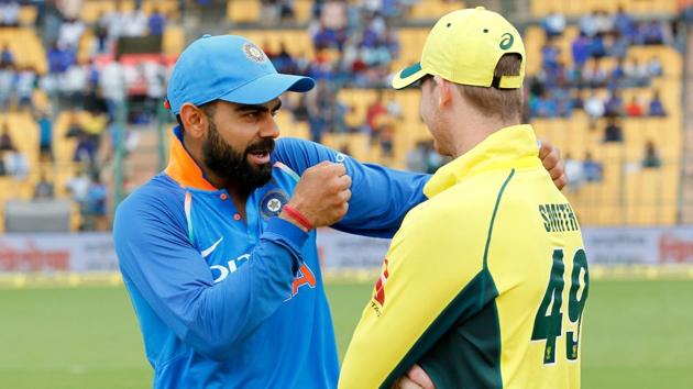 Virat Kohli’s Indian cricket team lead the ODI series against Australia 3-1.(BCCI)