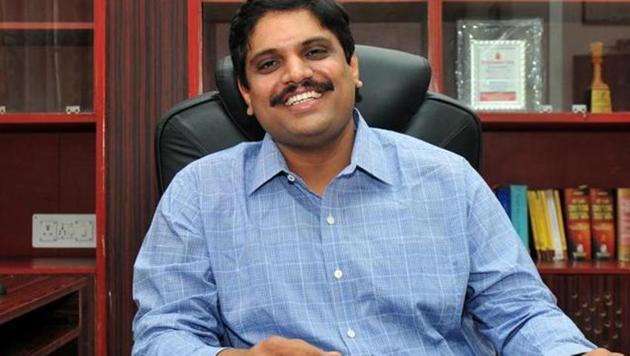 Chandigarh UT deputy commissioner Ajit Balaji Joshi suspended the officials for dereliction of duty. (HT File) Chandigarh UT deputy commissioner Ajit Balaji Joshi suspended the officials for dereliction of duty. (HT File)