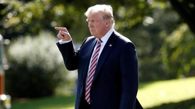US President Donald Trump. (Reuters file) US President Donald Trump. (Reuters file)
