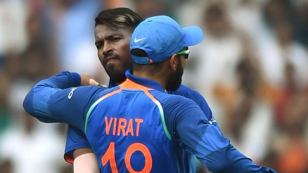 Hardik Pandya has been showered with high praise by India captain Virat Kohli.(AFP)