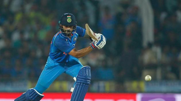 Virat Kohli, who scored 39 off 55 balls, shared a 99-run stand with Rohit Sharma.   (BCCI ) 