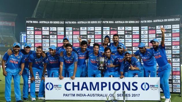 With this win, India regained their No. 1 ODI ranking after a momentary slip. The two teams will now play a three-T20 series, starting October 7.  (BCCI ) 