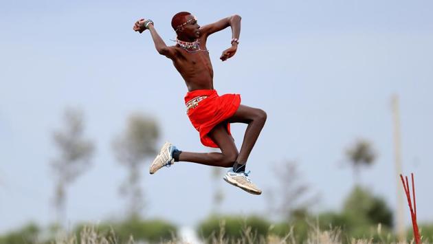 Matayian Denis of the Maasai Cricket Warriors bowls during a practice session in Laikipia, Kenya. The Maasai Cricket Warriors from Laikipia Maasai in Kenya are using their love for the game to convey messages and awareness against social injustices in their community. (Francois Nel / Getty Images) Matayian Denis of the Maasai Cricket Warriors bowls during a practice session in Laikipia, Kenya. The Maasai Cricket Warriors from Laikipia Maasai in Kenya are using their love for the game to convey messages and awareness against social injustices in their community. (Francois Nel / Getty Images)
