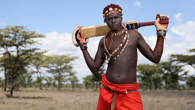 Tony Kishoyian of the Maasai Cricket Warriors poses for a portrait. The warriors use cricket to empower girls and women, target substance & alcohol abuse and strive to build peace amongst communities. (Francois Nel / Getty Images) Tony Kishoyian of the Maasai Cricket Warriors poses for a portrait. The warriors use cricket to empower girls and women, target substance & alcohol abuse and strive to build peace amongst communities. (Francois Nel / Getty Images)
