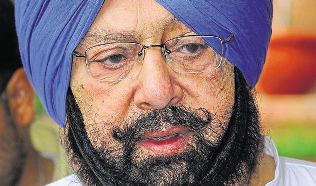 Punjab chief minister Captain Amarinder Singh (HT File Photo) Punjab chief minister Captain Amarinder Singh (HT File Photo)