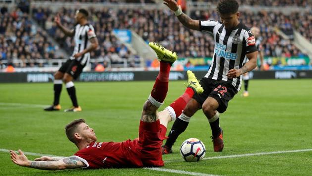 Liverpool drew against Newcastle on Sunday in the Premier League. (Reuters) Liverpool drew against Newcastle on Sunday in the Premier League. (Reuters)