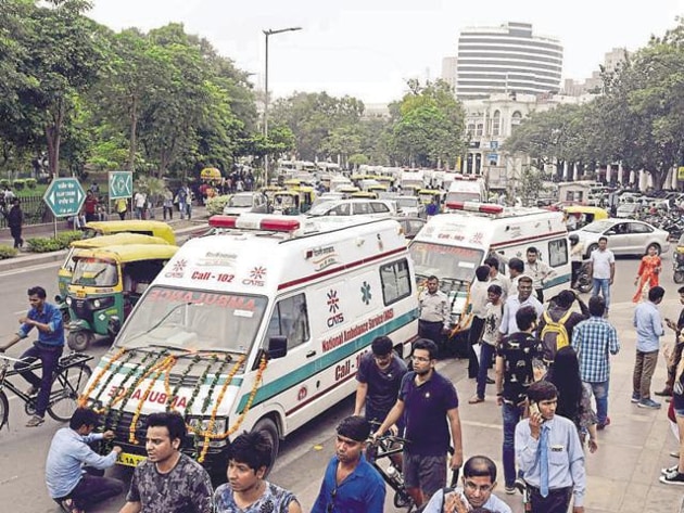 CATS ambulance may also be used to transport pregnant women in Delhi. (HT file photo) CATS ambulance may also be used to transport pregnant women in Delhi. (HT file photo)