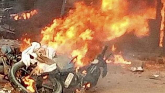 Communal clash erupts during Tazia procession in Ballia’s Sikandarpur, the second UP town after Kanpur to witness violence during Muharram .(PTI Photo for representational purpose only)