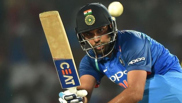 Rohit Sharma en route to his century during the fifth India vs Australia ODI at Nagpur’s Vidarbha Cricket Association Stadium on October 1, 2017. Rohit Sharma is currently the fifth best ODI batsman in the world (AFP) Rohit Sharma en route to his century during the fifth India vs Australia ODI at Nagpur’s Vidarbha Cricket Association Stadium on October 1, 2017. Rohit Sharma is currently the fifth best ODI batsman in the world (AFP)