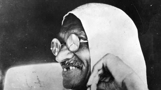 A portrait of Mahatma Gandhi (Mohandas Karamchand Gandhi, 1869 - 1948), Indian nationalist leader, circa 1945. (Keystone / Getty Images)
