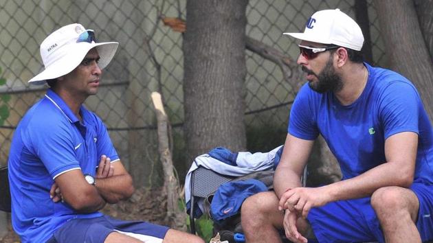 Yuvraj Singh and Harbhajan Singh won’t figure in Punjab’s Ranji Trophy opener against Himachal Pradesh, starting Friday. (HT Photo) Yuvraj Singh and Harbhajan Singh won’t figure in Punjab’s Ranji Trophy opener against Himachal Pradesh, starting Friday. (HT Photo)