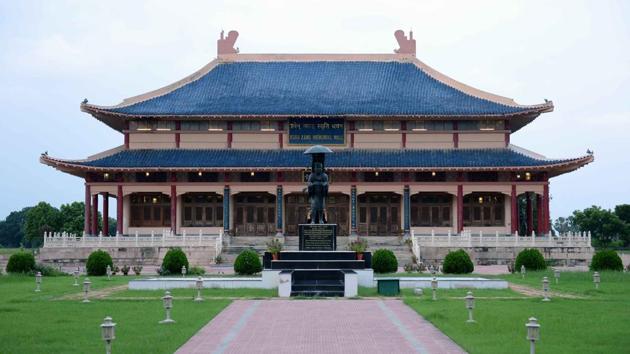 The Xuanzang Memorial Hall at Nalanda. (File photo) The Xuanzang Memorial Hall at Nalanda. (File photo)